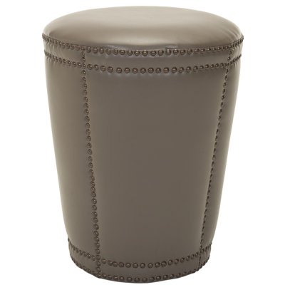Baylee Ottoman Color: Grey image