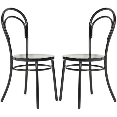 Richard Side Chair (Set of 2) Finish: Jane Black image