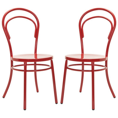 Richard Side Chair (Set of 2) Finish: Jane Red image