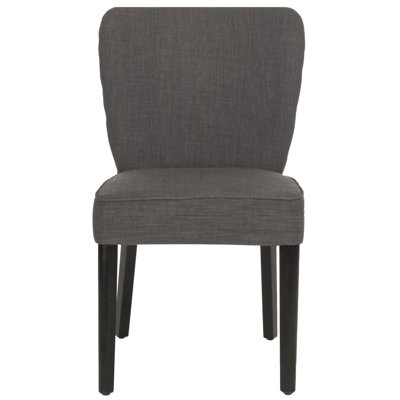 Clifford Side Chair Upholstery: Charcoal Brown