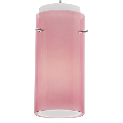 G'nG Glass Cylinder Shade Glass Color: Clear/Opal