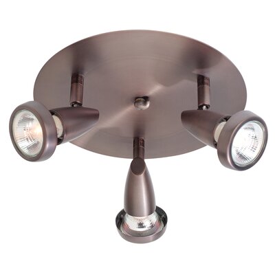 Mirage 3 Light G Cluster Spot Light Finish: Bronze