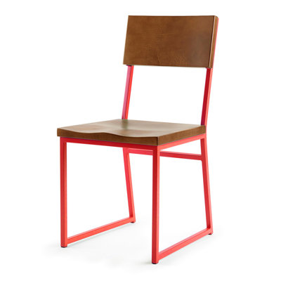 Ryan Side Chair Finish: Red