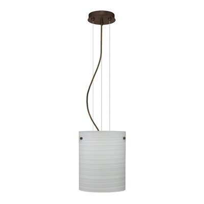 Tamburo Pendant Size / Glass Shade: 9.875