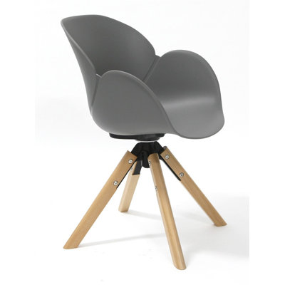 Wild Orchid Arm Chair Finish: Gray