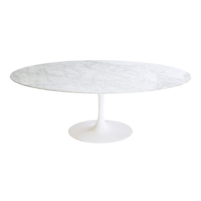 Modern Marble Dining Table Size: 30