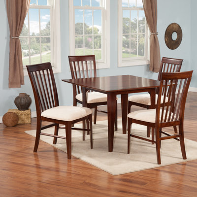 Montreal 5 Piece Dining Set Finish: Antique Walnut
