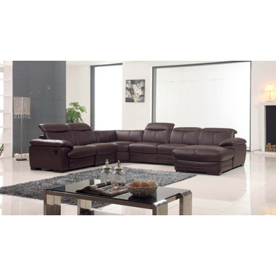Latitude Run LRUN4628 Baratta Reclining Sectional Orientation