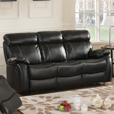 CHAT-SOFY0879 PMO1173 Primo International Chateau Leather Reclining Sofa