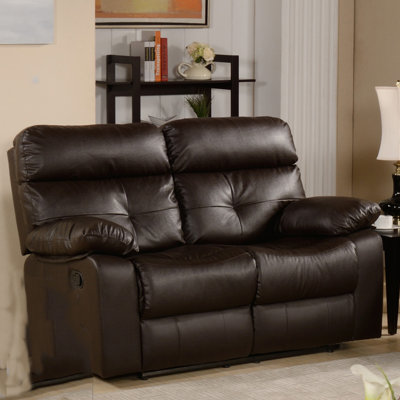 ROQU-RLVY0332 PMO1181 Primo International Roquette Leather Reclining Loveseat