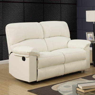 U99270 – WHITE – RLS GQ3602 Global Furniture USA Reclining Loveseat