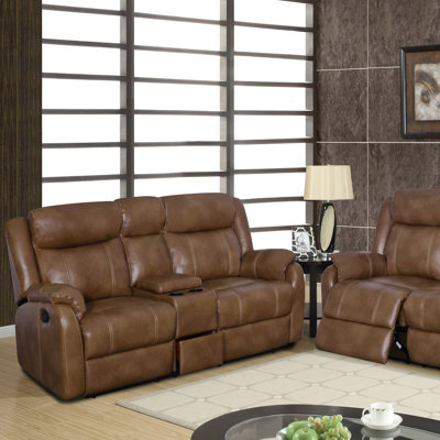 U7303C-CRLS W/DRAWER-WALNUT Global Furniture USA Sofas