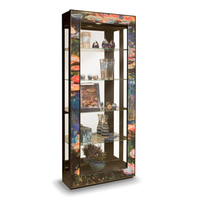 ArtWorks Water Lilies Curio Cabinet