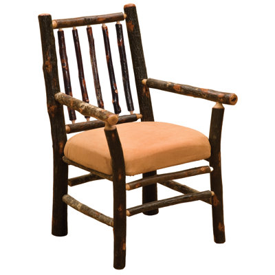Hickory Arm Chair Upholstery: Mesa Espresso