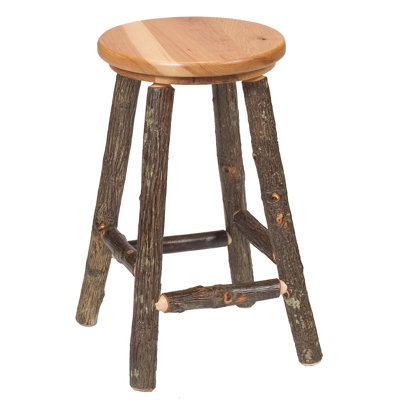 Hickory 24 inch Bar Stool Finish: Hickory