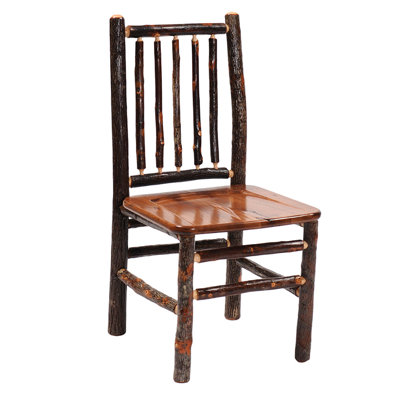 Hickory Spoke Back Side Chair Finish: Espresso