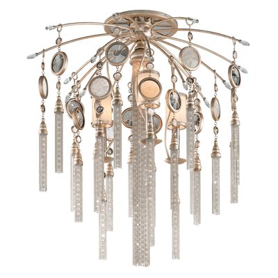 Bliss 4 Light Semi Flush Mount