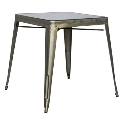 Alfresco Dining Table Finish Gun Metal
