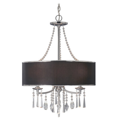 Echelon 3 Light Chandelier Shade: Tuxedo