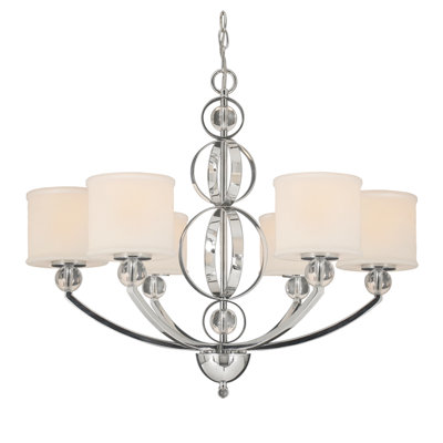 Cerchi 6 Light Chandelier