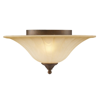 Pemberly Court 2 Light Flush Mount