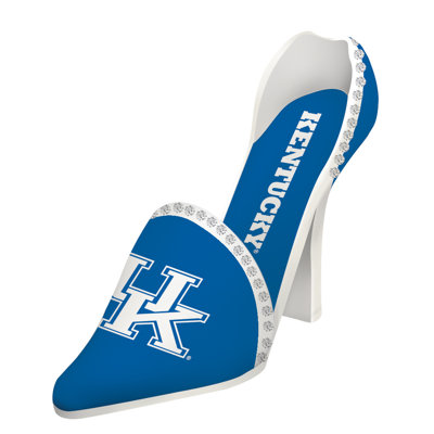 NCAA Shoe 1 Bottle Tabletop Wine Rack NCAA Team: Kentucky