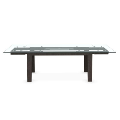 Maestro Extendable Dining Table Base Finish Wenge