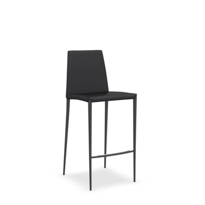 Aida - Upholstered Stool Finish: Matt Gray, Upholstery: Matt Gray