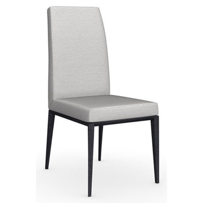 Bess Chair Finish: Graphite, Upholstery: Fabric - Denver Sand
