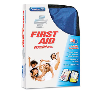Physicianscare Soft-Sided First Aid Kit For Up To 10 People, Contains 95 Pieces Physicianscare Soft-Sided First Aid Kit For Up To 10 People, Contains 95 Pieces