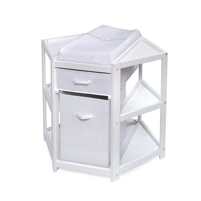 Badger Basket Diaper Corner Baby Changing Table 22009
