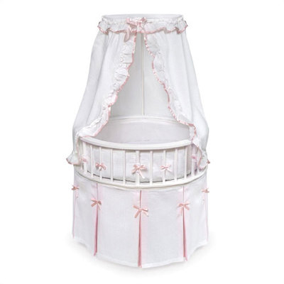 Badger Basket Elegance Bassinet with Bedding 836