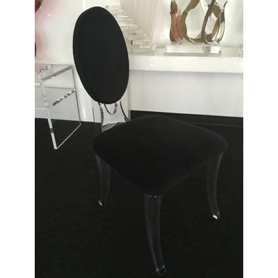 Princess Side Chair Upholstery: Jet