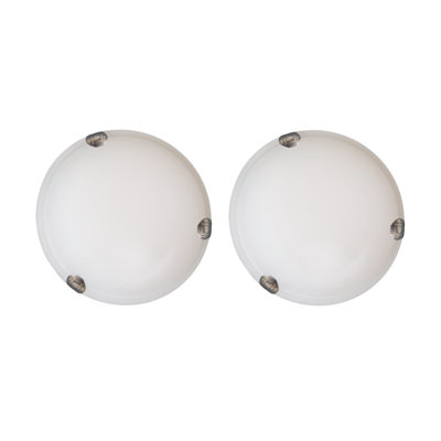 2 Light Flush Mount