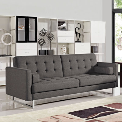 OPUSSOGR DSF1626 Diamond Sofa Opus Tufted Convertible Sofa