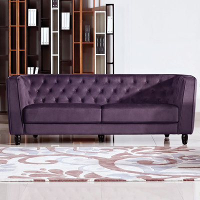 BELLINISOFAPR DSF1600 Diamond Sofa Bellini Button Tuft Sofa