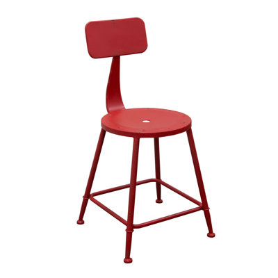 Douglas Bar Stool Finish: Red