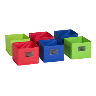 Guidecraft Multicolored Fabric Bins G6328
