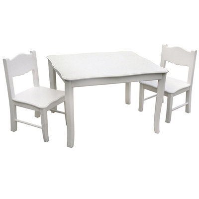 Guidecraft Classic Kids 3 Piece Table & Chair Set G85702