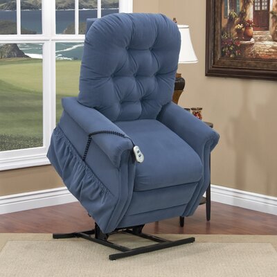 25 Series 3 Position Lift Chair Fabric: Aaron - Williamsburg Blue image