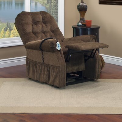 25 Series 3 Position Lift Chair Fabric: Vista - Earth image
