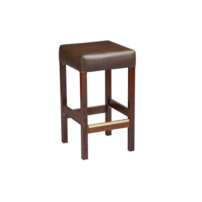 Bar Stool Finish: Dark Walnut, Seat Height: 24