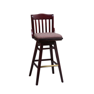 School House Swivel Bar Stool