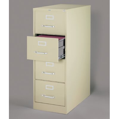 4 Drawer Commercial Legal Size File Cabinet Finish Putty