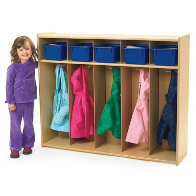 Angeles Value Line 1 Tier 5-Section Toddler Locker AVL1120