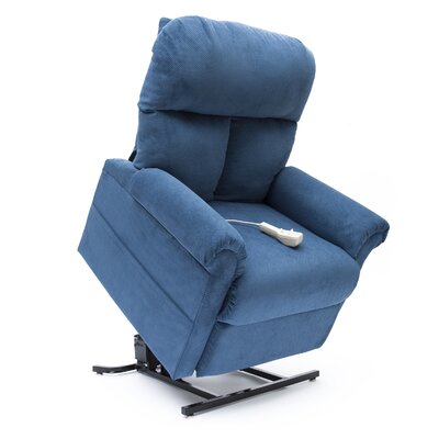 Infinite Position Lift Chair Color: Navy image
