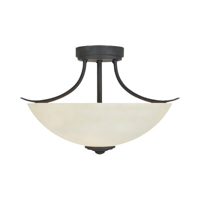 Montego 2 Light Semi Flush Mount