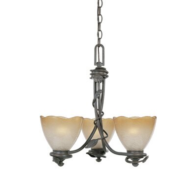 Timberline 3 Light Chandelier