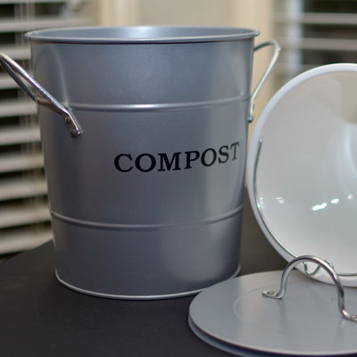 1 Gal. Kitchen Composter Color: Silver 1 Gal. Kitchen Composter Color: Silver