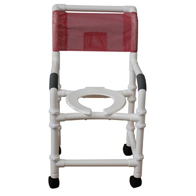 Standard Deluxe Knocked Down Shower Chair Color: Mauve image